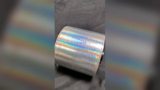 2.5mm Holographic Easy Tear Tape for Cosmetic & Gift Color Box Packaging.